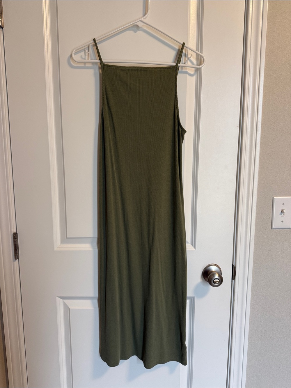 Olive Green Dress